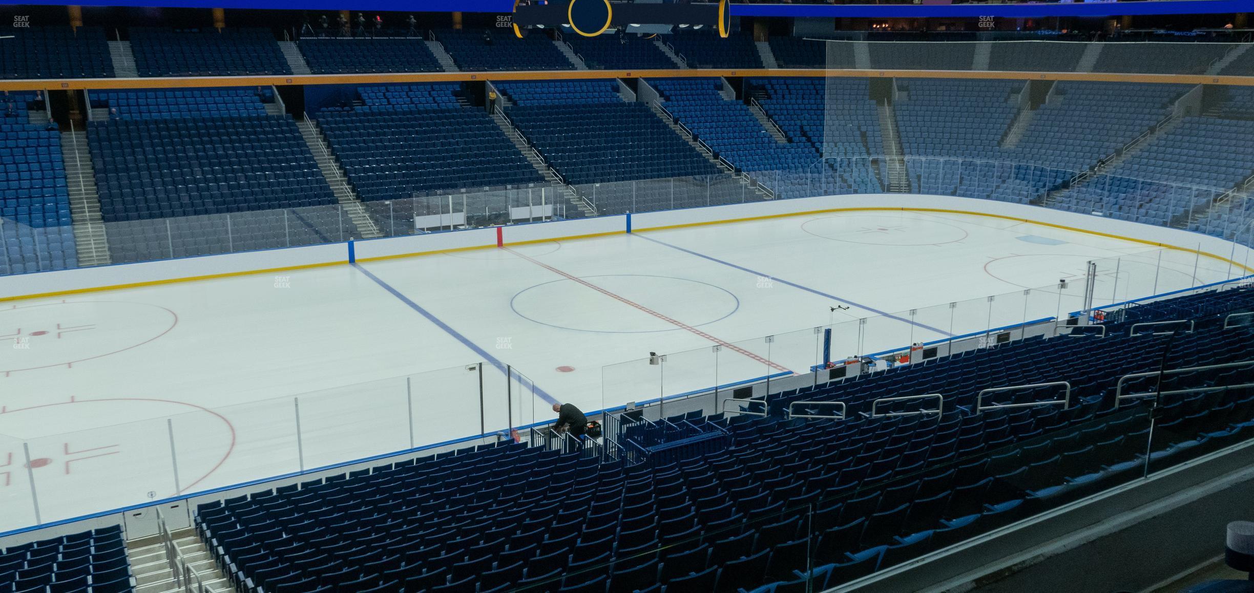 Seating view for KeyBank Center Section 209