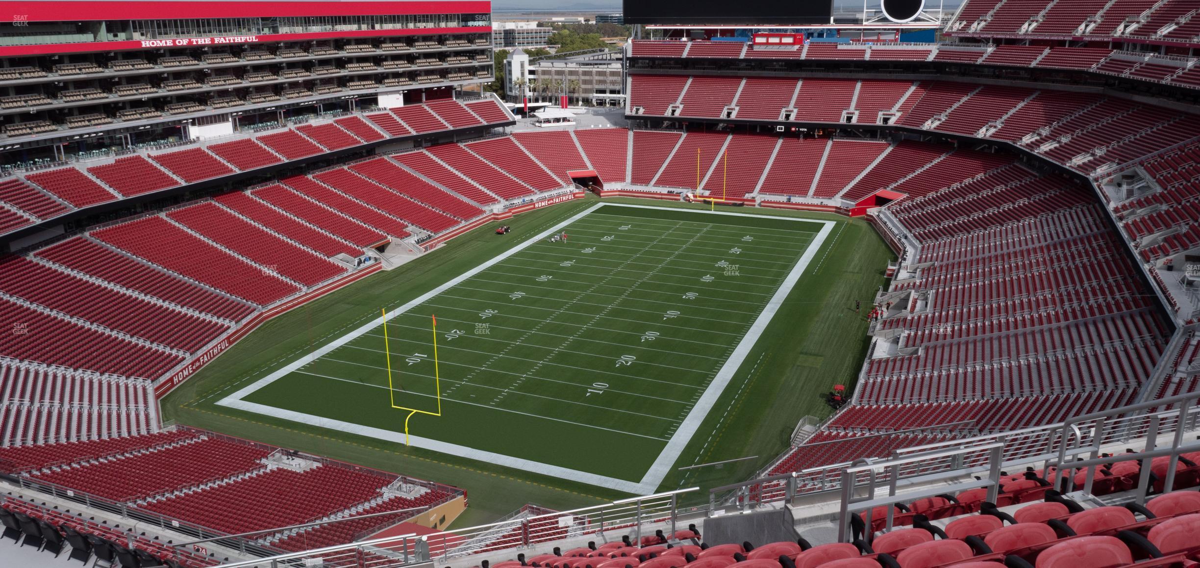 Seating view for Levi's Stadium Section 422