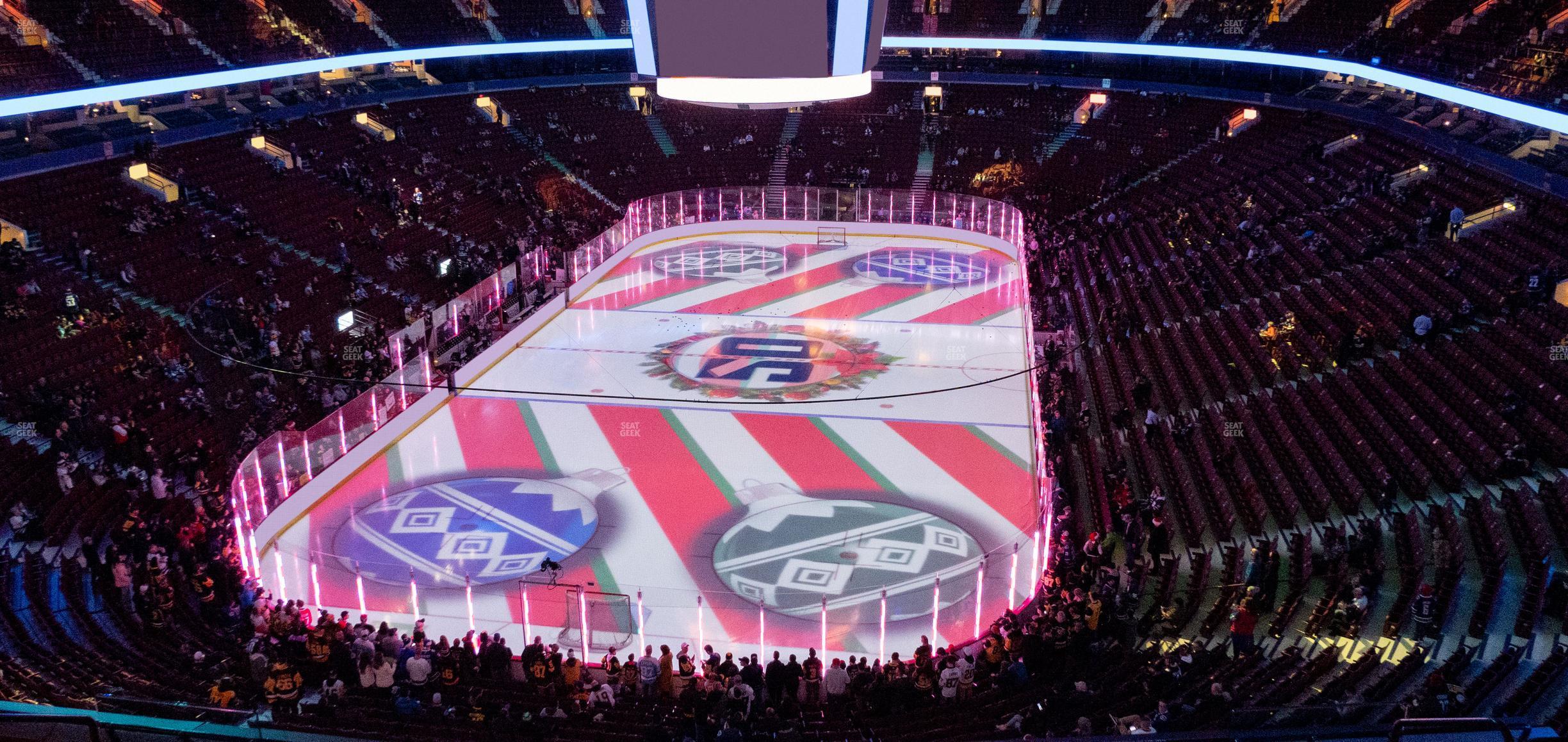 Seating view for Rogers Arena Section 315