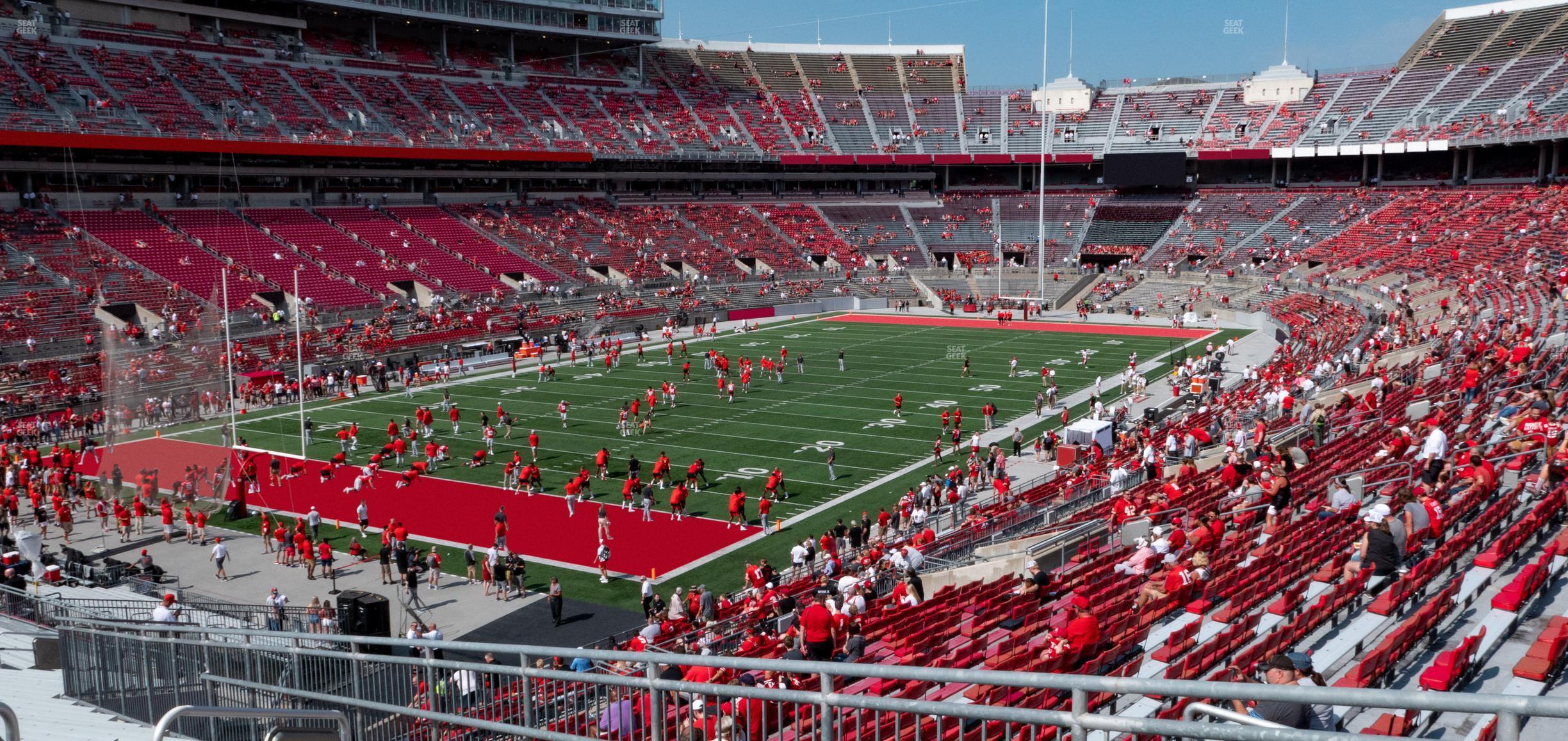 Seating view for Ohio Stadium Section 32 A