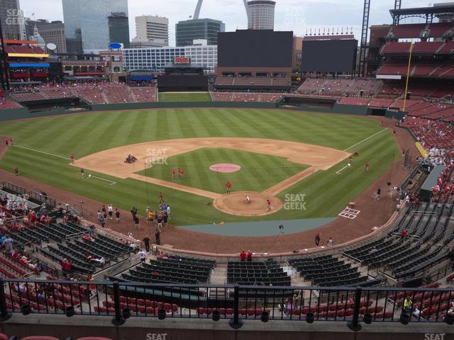 Seating view for Busch Stadium Section Home Redbird Club 251