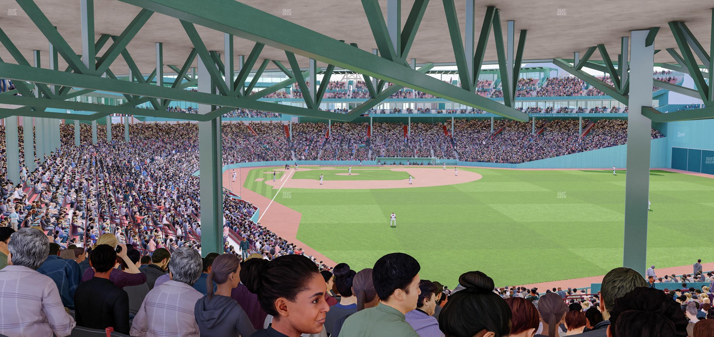 Seating view for Fenway Park Section Right Field Sro