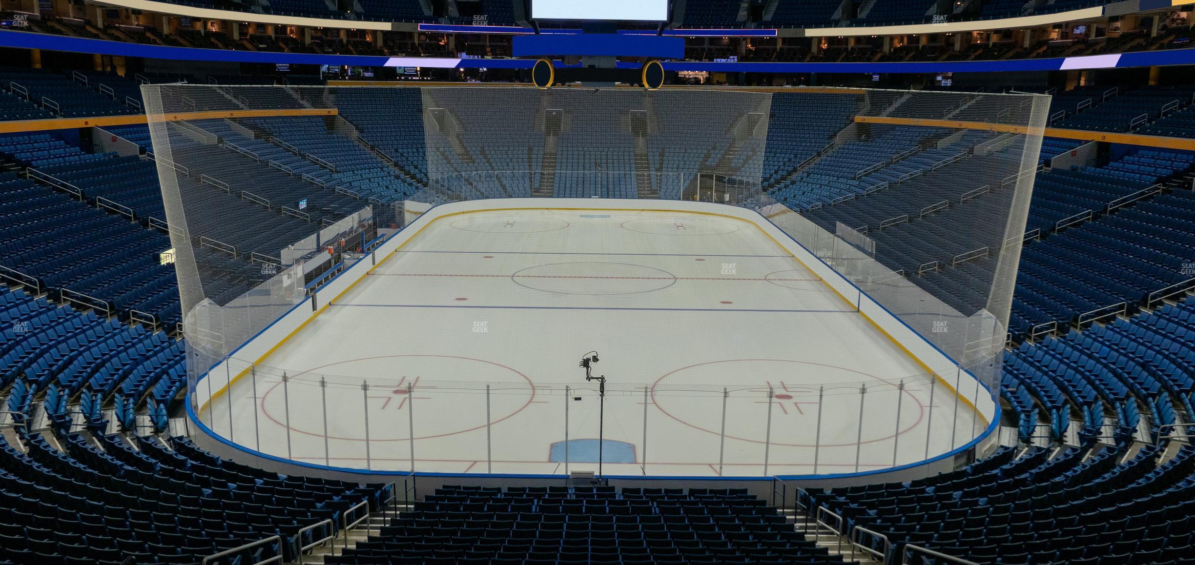 Seating view for KeyBank Center Section 226