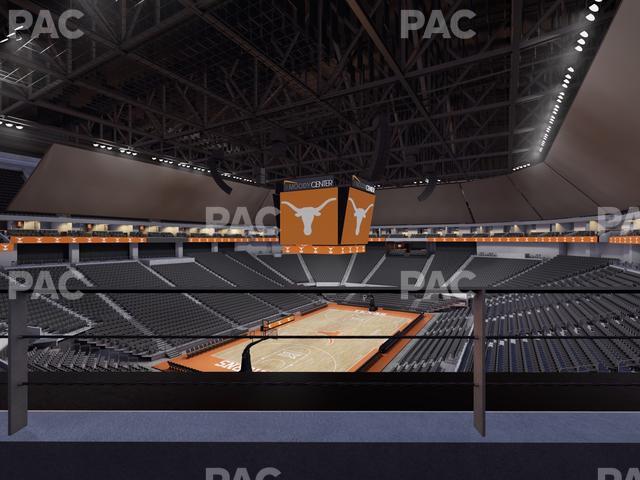 Seating view for Moody Center ATX Section Loge 7