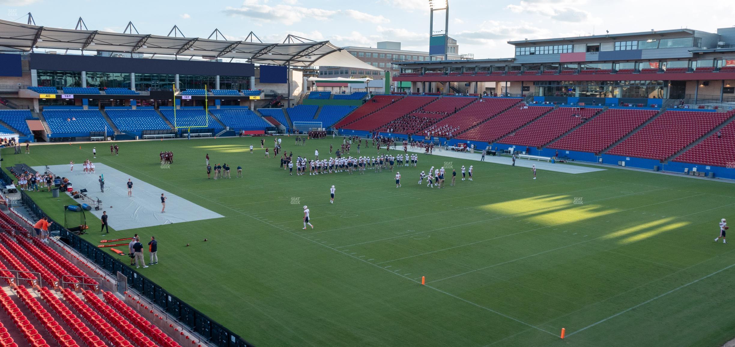 Seating view for Toyota Stadium Section Terrace 133