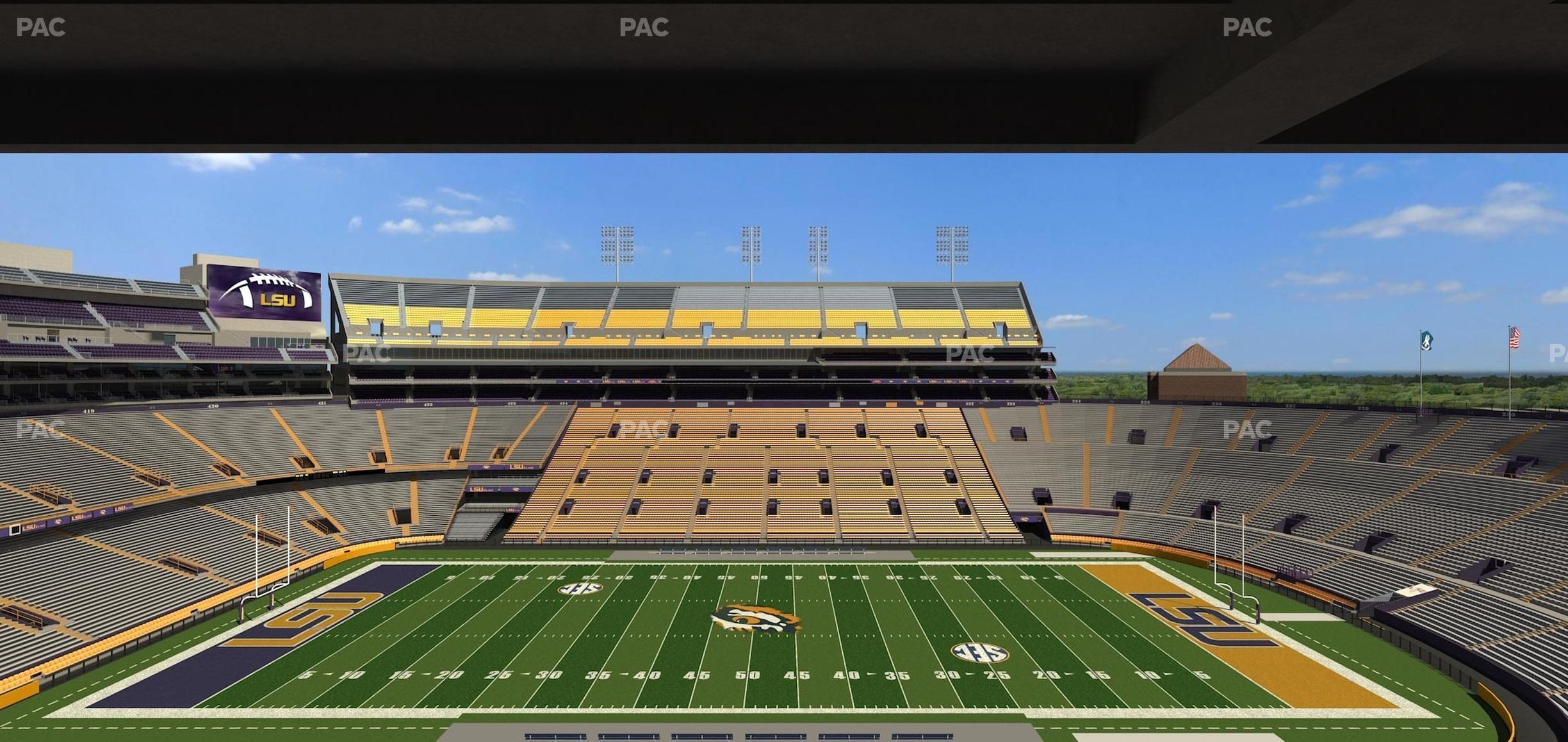 Seating view for Tiger Stadium Section Suite 213