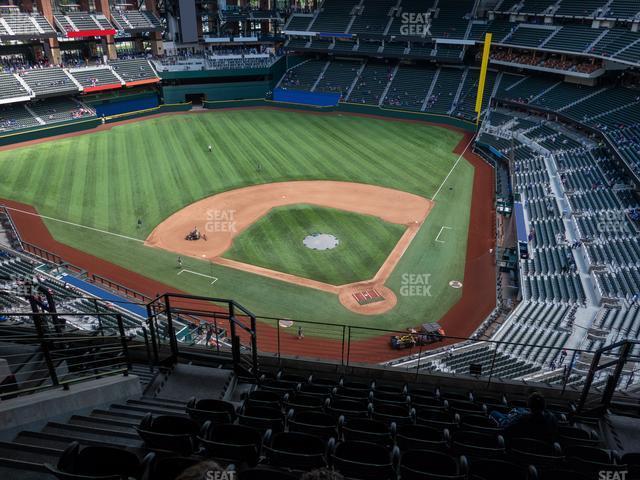 Seating view for Globe Life Field Section 311