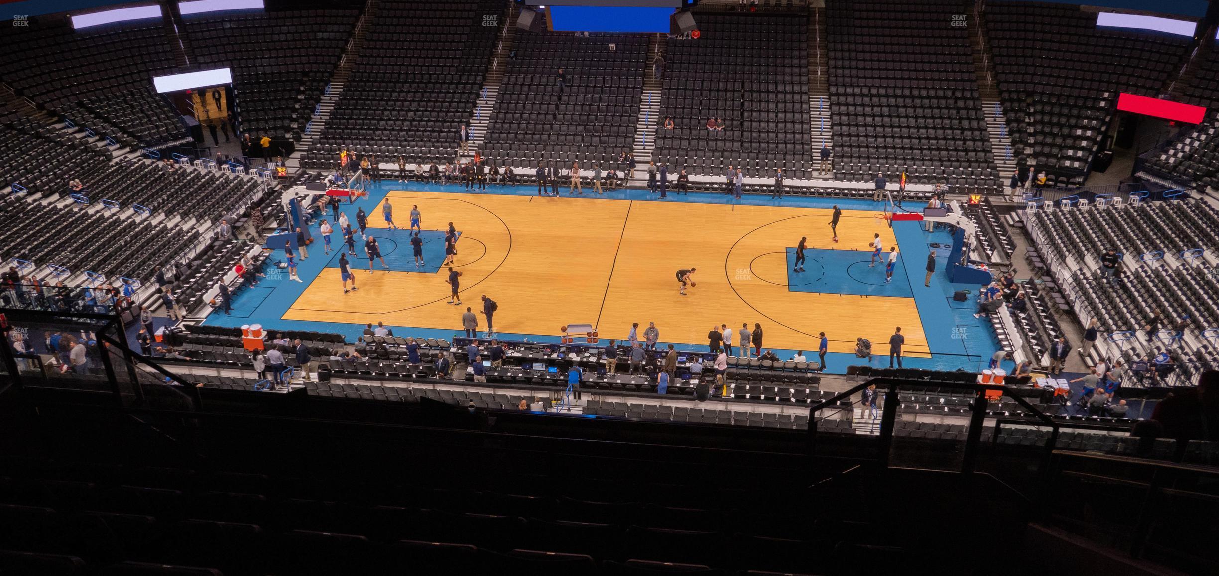 Seating view for Paycom Center Section 323