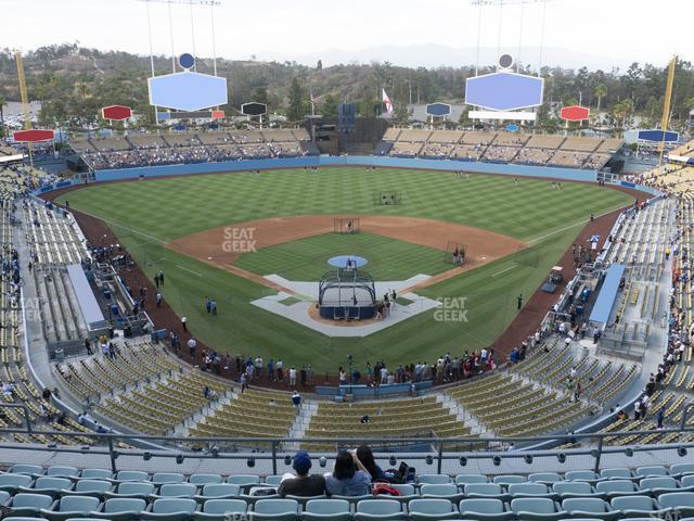 Seating view for Dodger Stadium Section 1 Rs