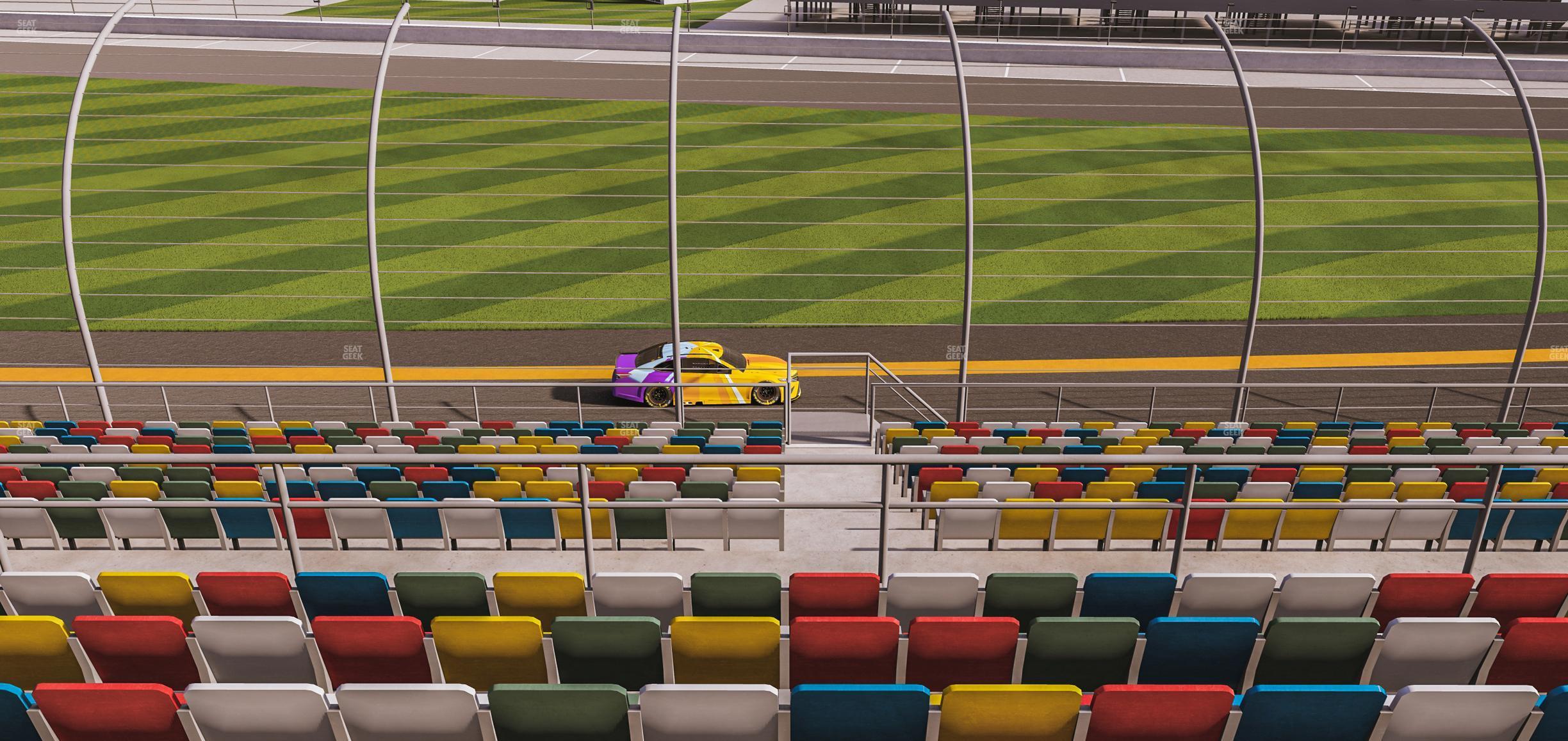 Seating view for Daytona International Speedway Section Back 154