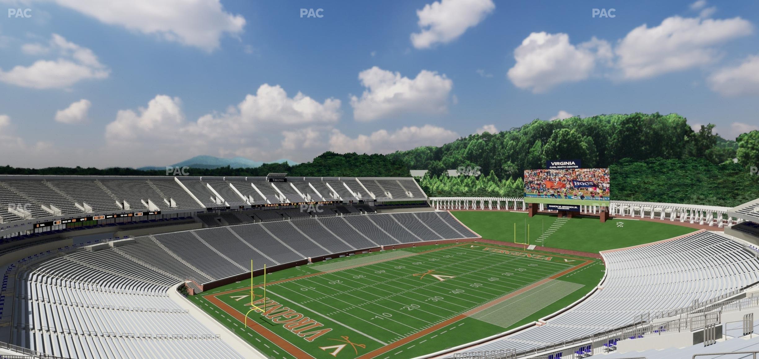 Seating view for Scott Stadium Section 514