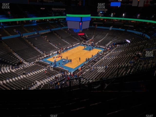 Seating view for Paycom Center Section 328