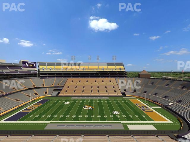 Seating view for Tiger Stadium Section 535