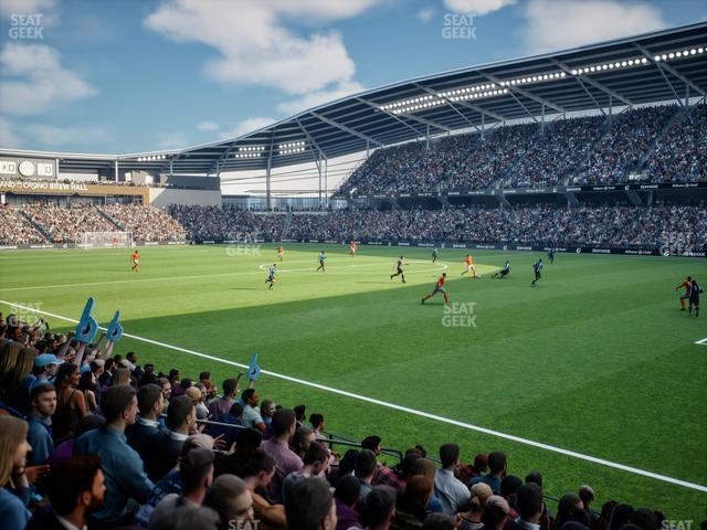 Seating view for Allianz Field Section 28