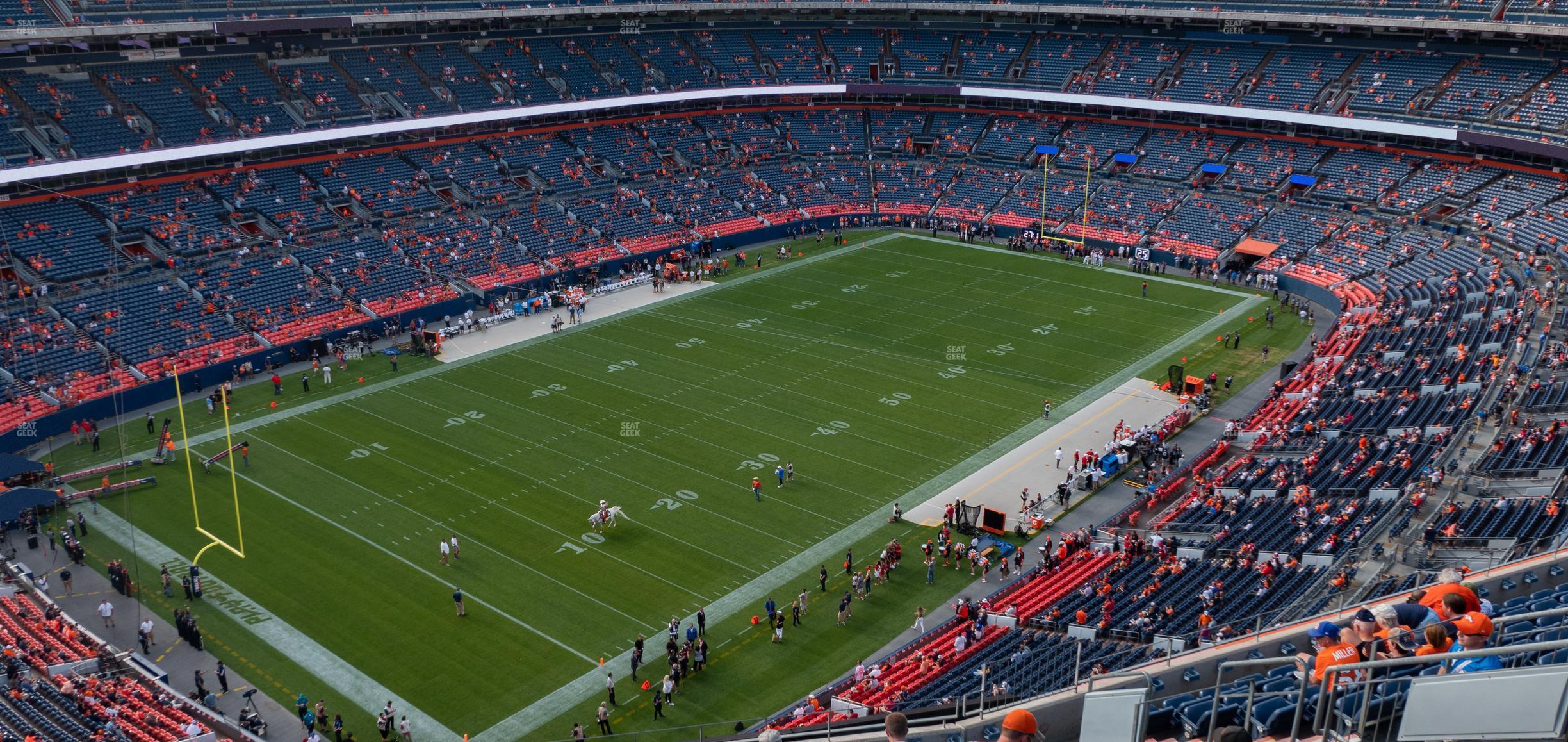 Seating view for Empower Field at Mile High Section 541