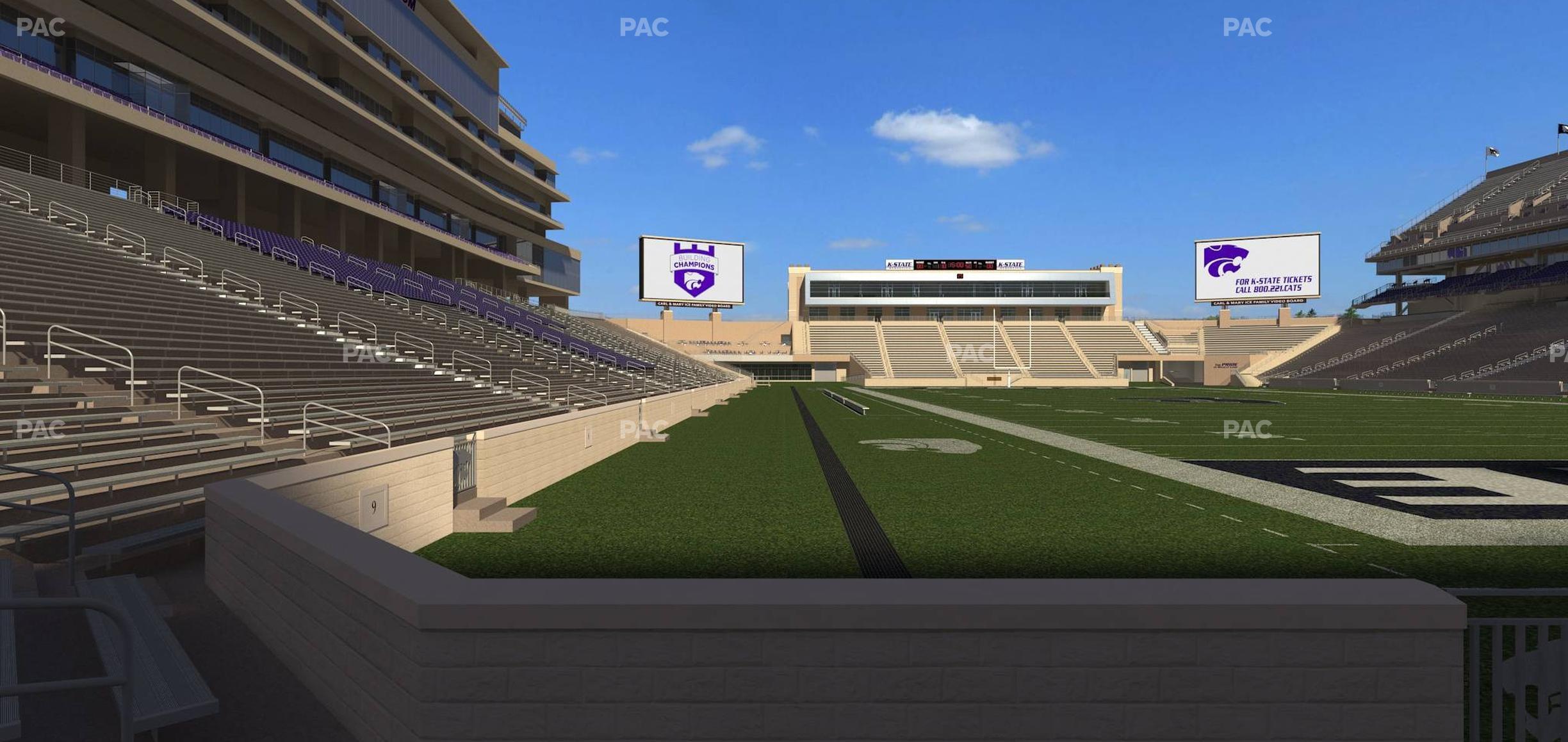 Seating view for Bill Snyder Family Stadium Section 12