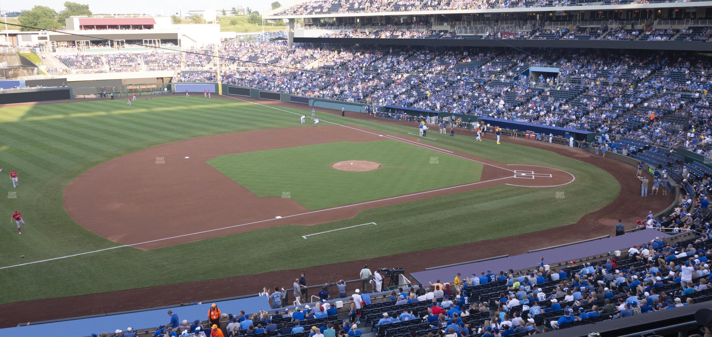 Seating view for Kauffman Stadium Section 304