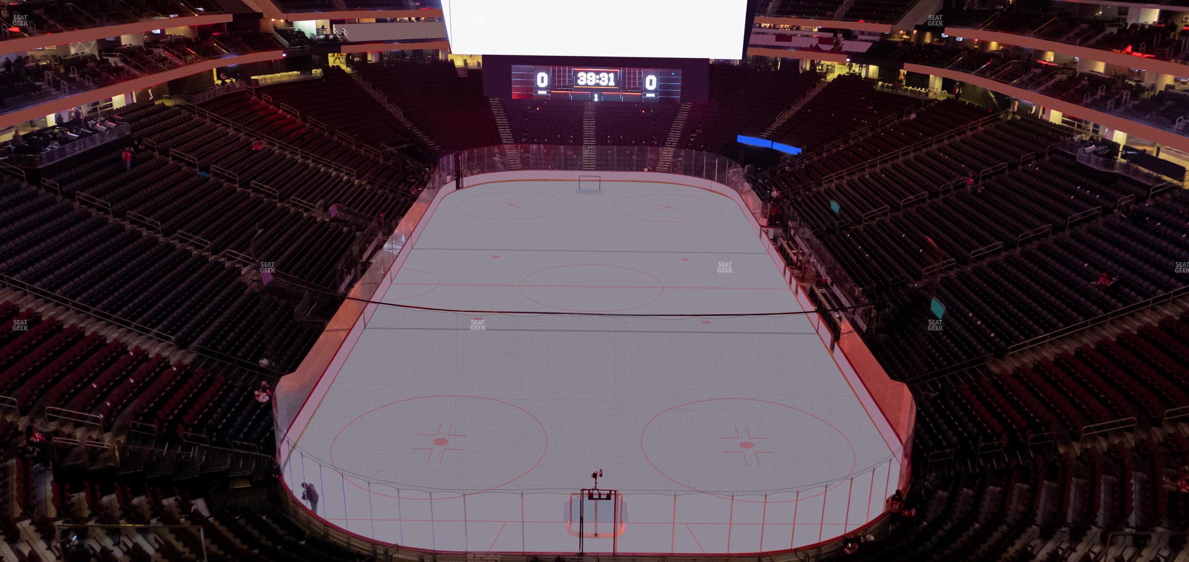 Seating view for Prudential Center Section 103