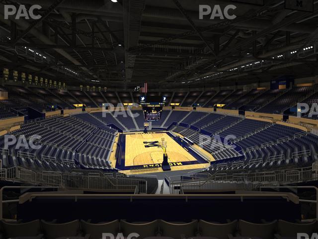 Seating view for Crisler Center Section 233