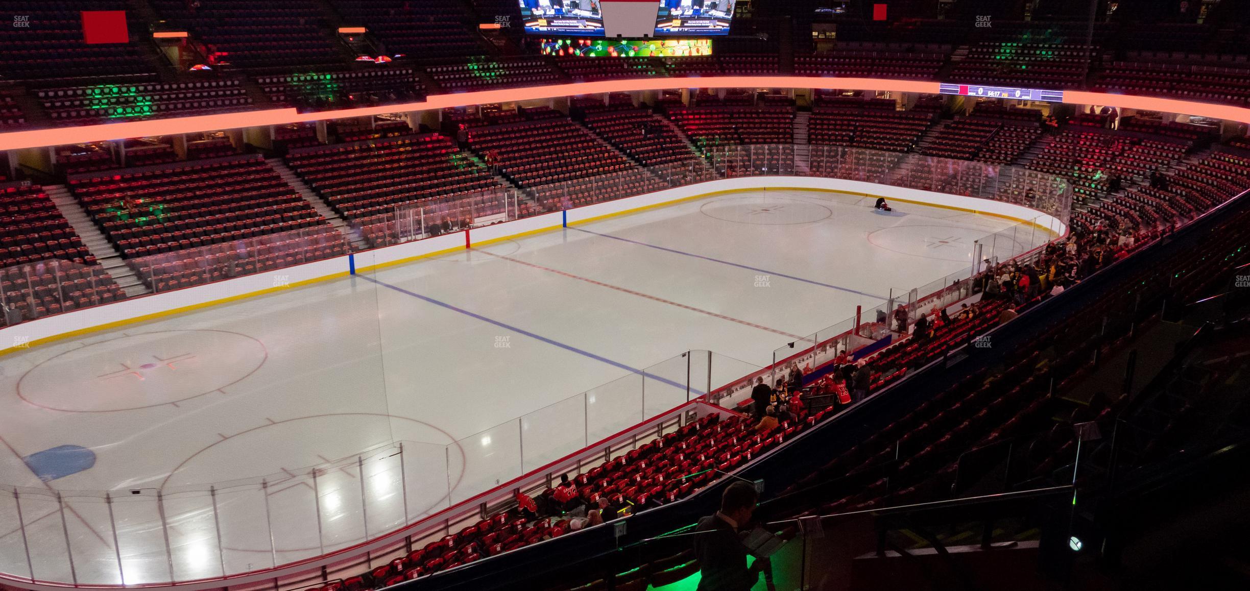 Seating view for Scotiabank Saddledome Section 209