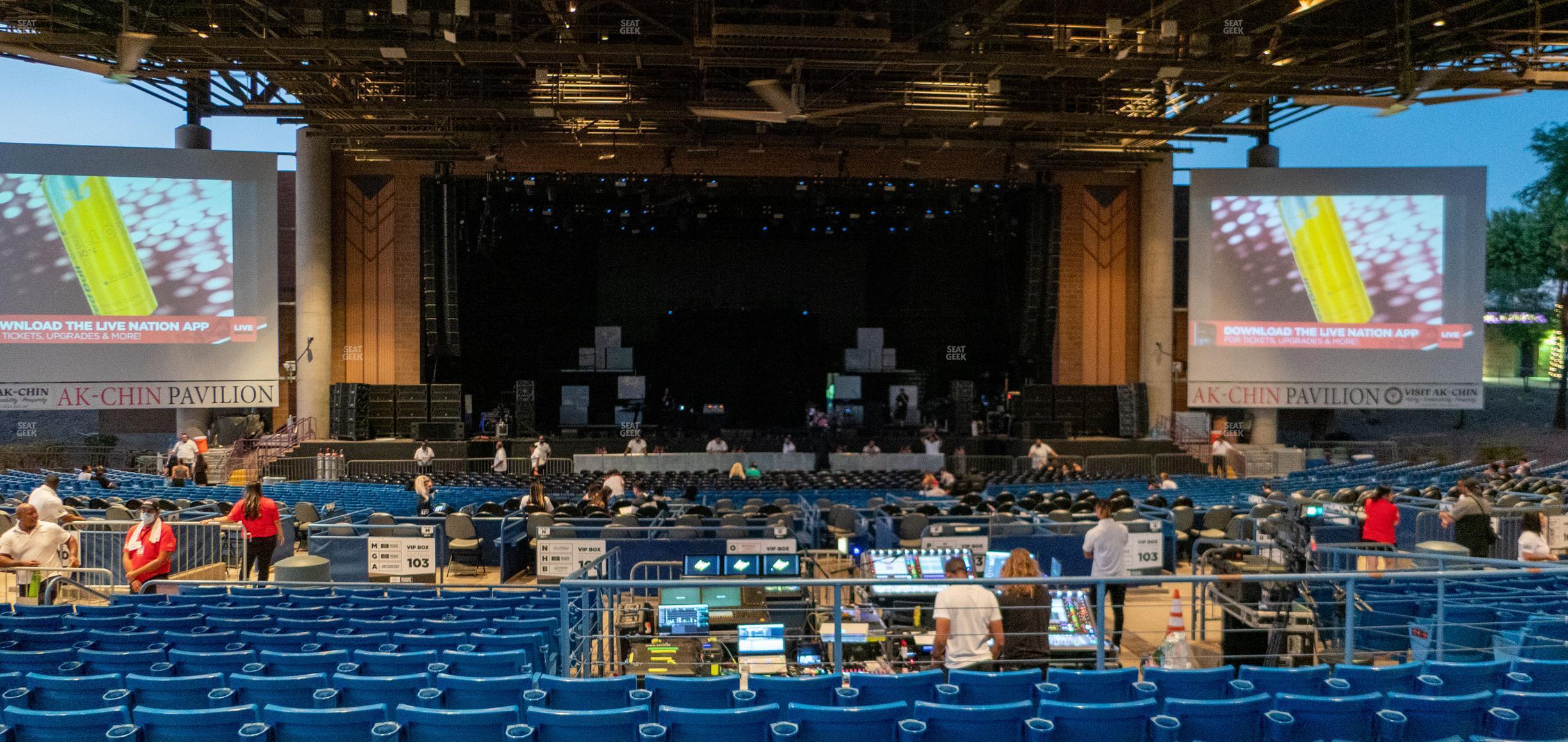 Seating view for Talking Stick Resort Amphitheatre Section 203