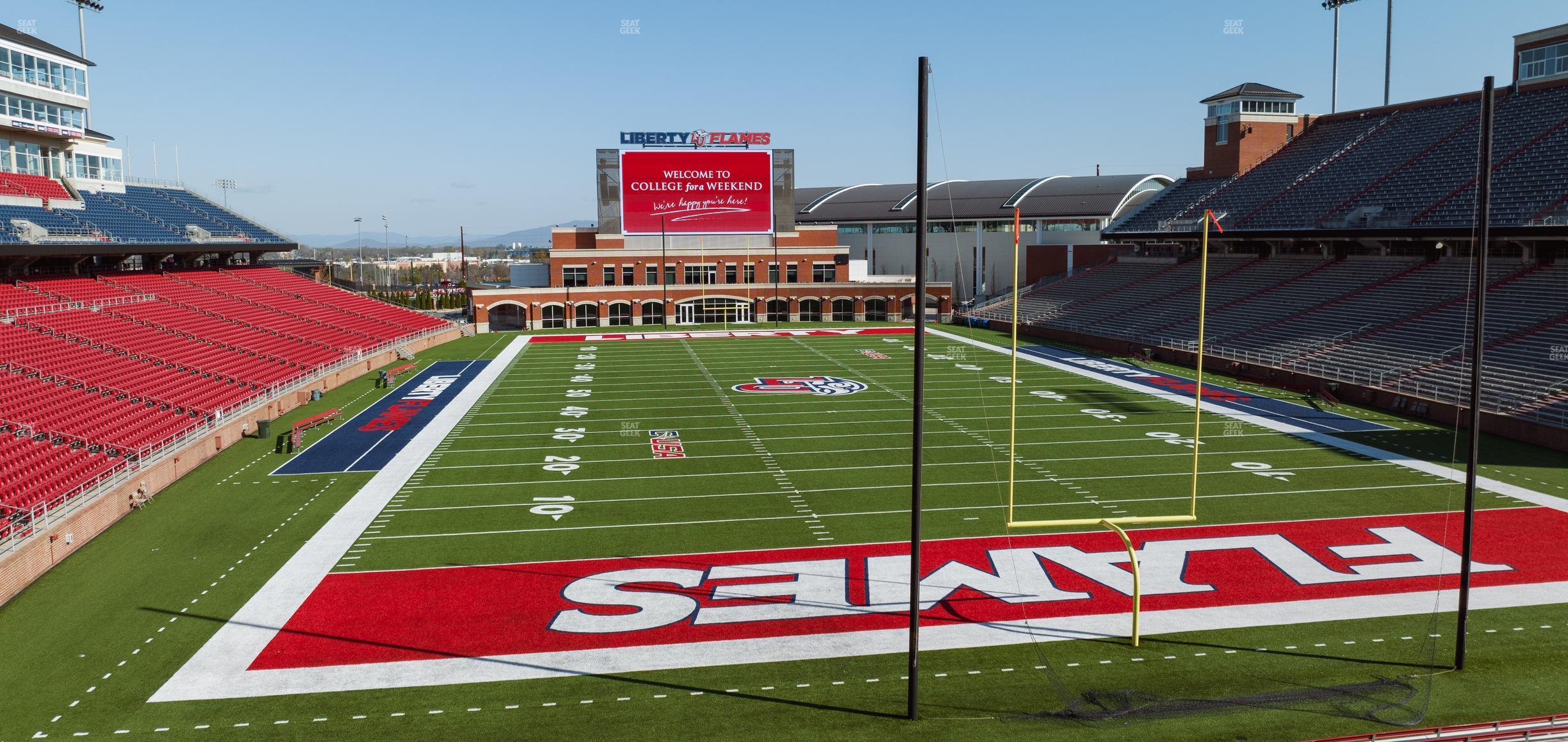 Seating view for Williams Stadium Section Cabana 12