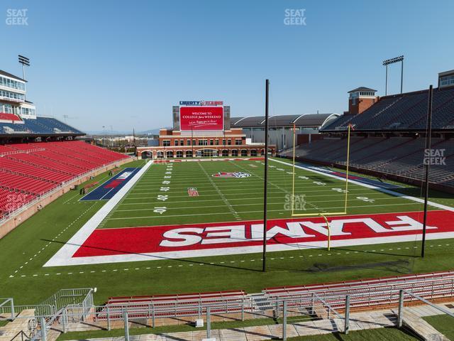 Seating view for Williams Stadium Section Cabana 12