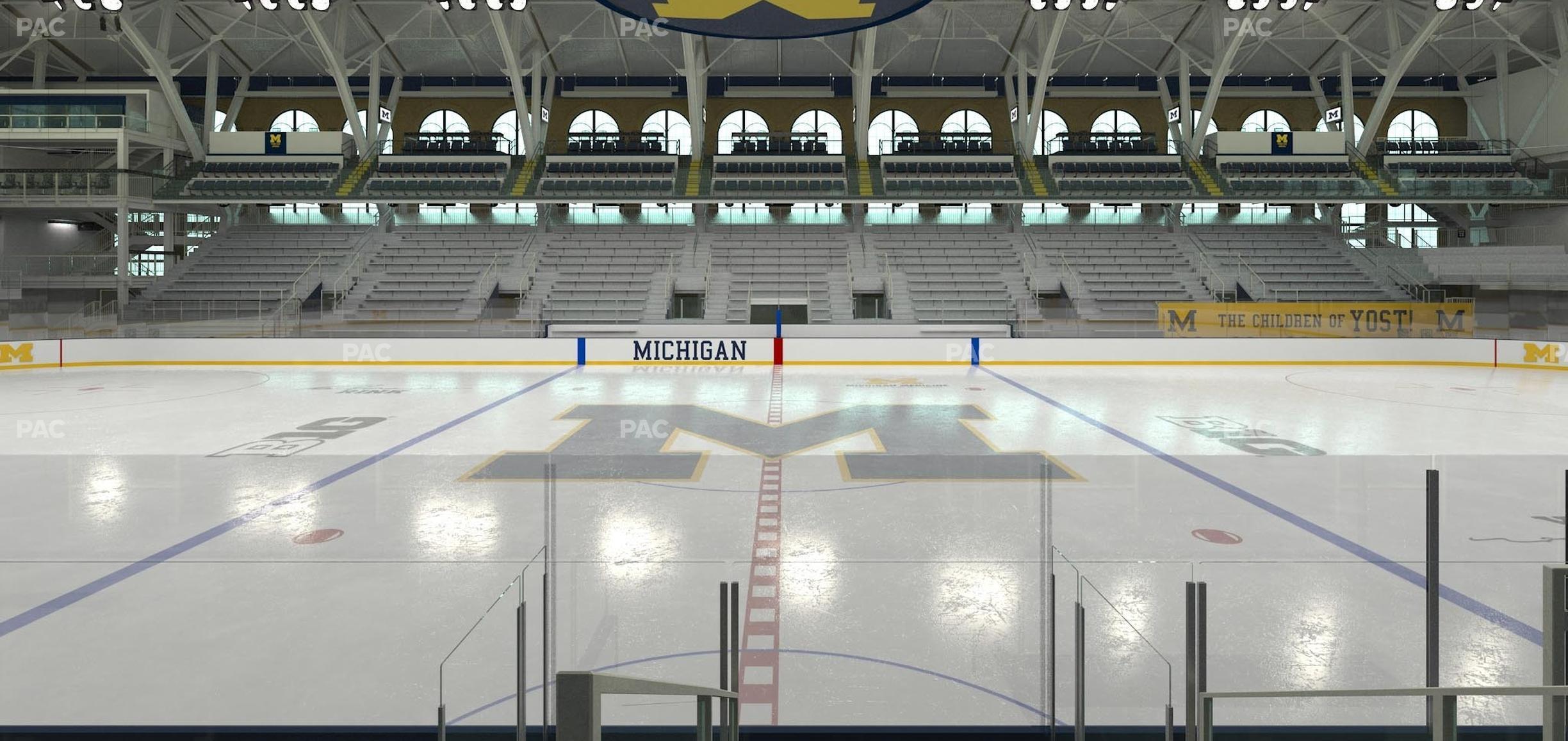 Seating view for Yost Arena Section 4