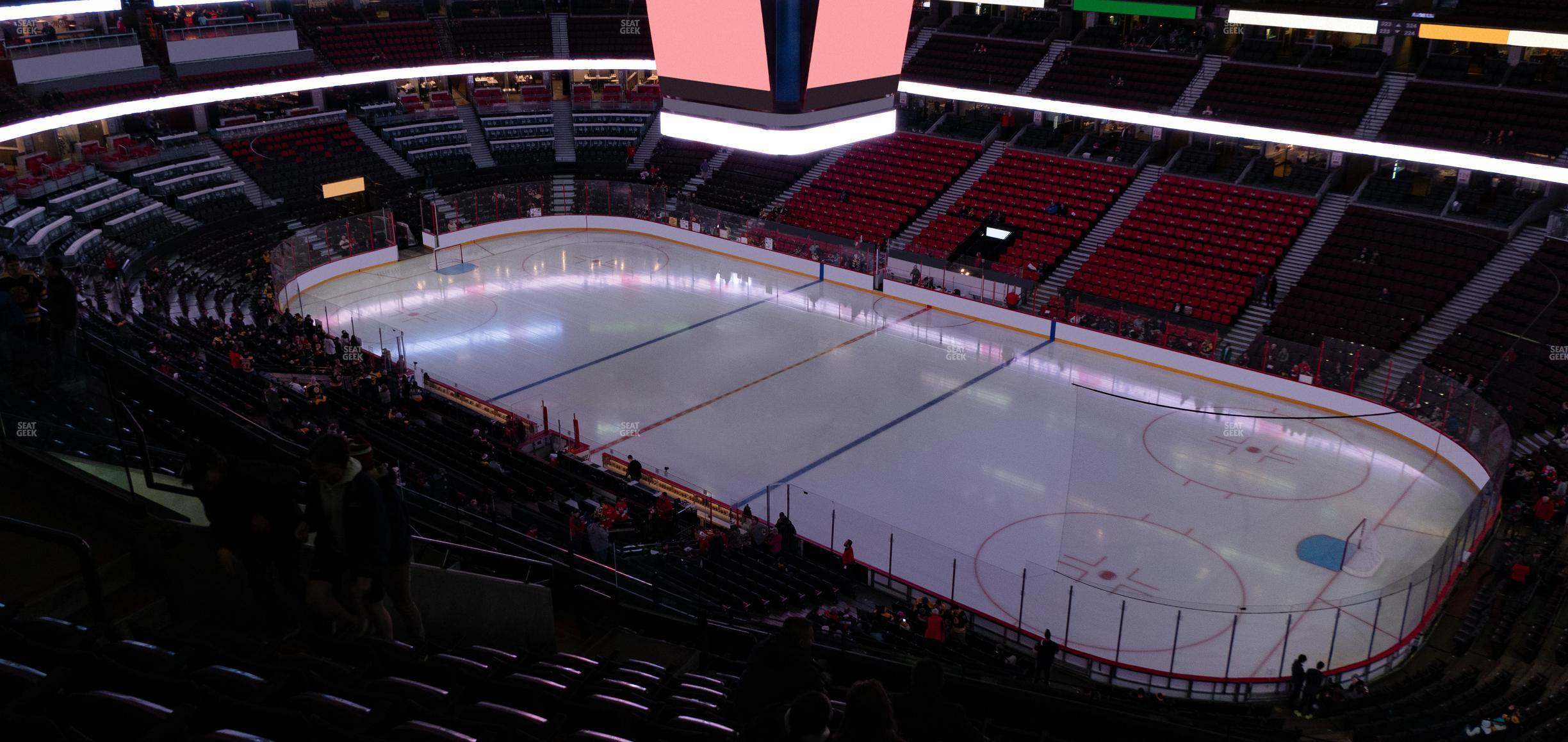 Seating view for Canadian Tire Centre Section 305