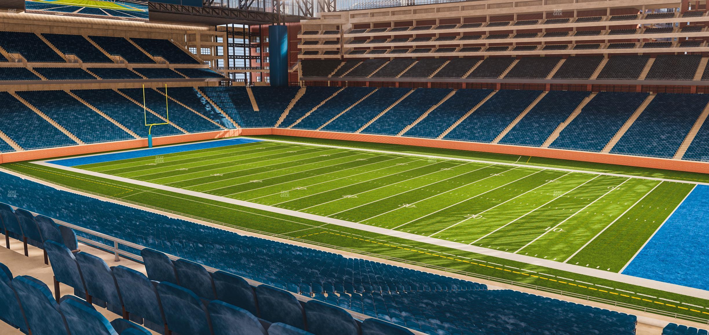 Seating view for Ford Field Section 235