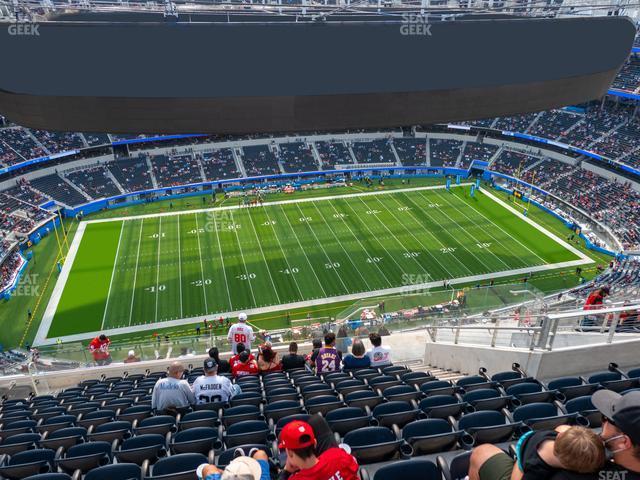 Seating view for SoFi Stadium Section 538