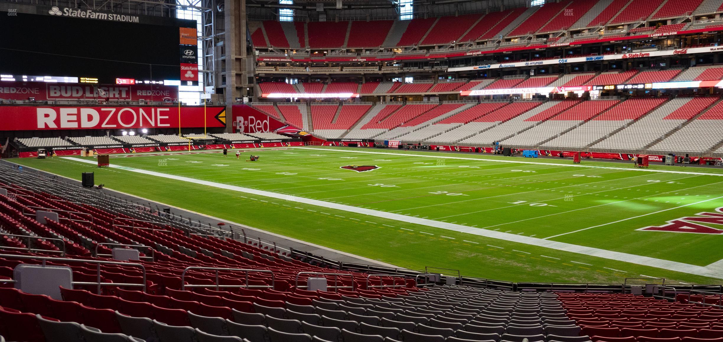 Seating view for State Farm Stadium Section 124