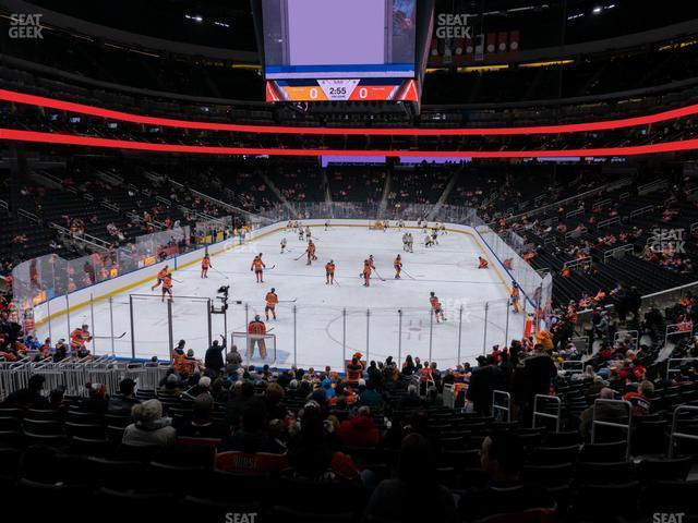 Seating view for Rogers Place Section 127