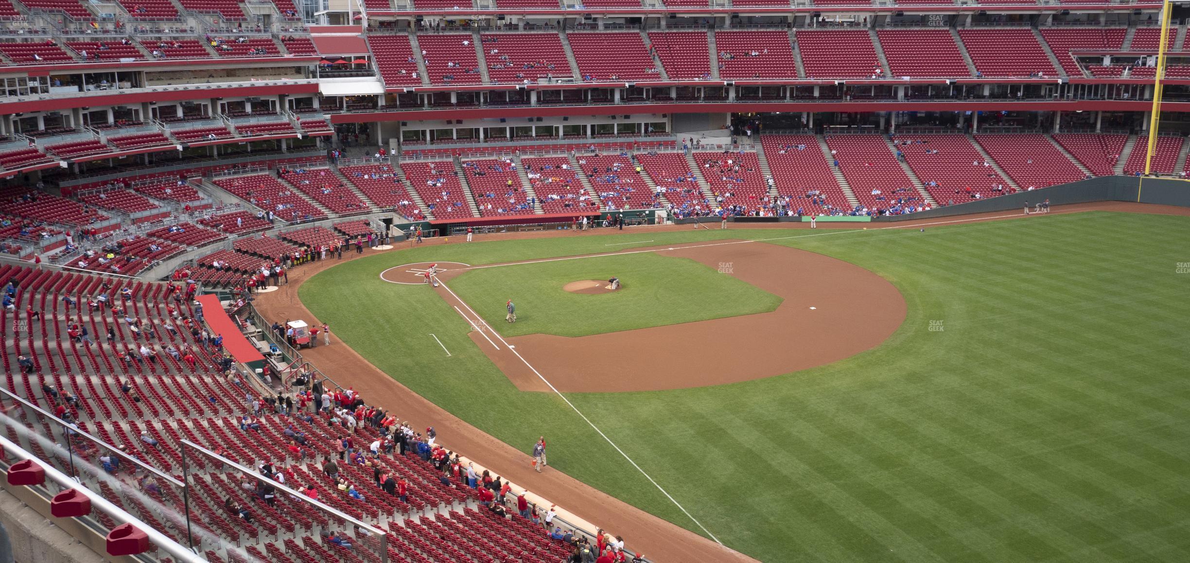 Seating view for Great American Ball Park Section 437