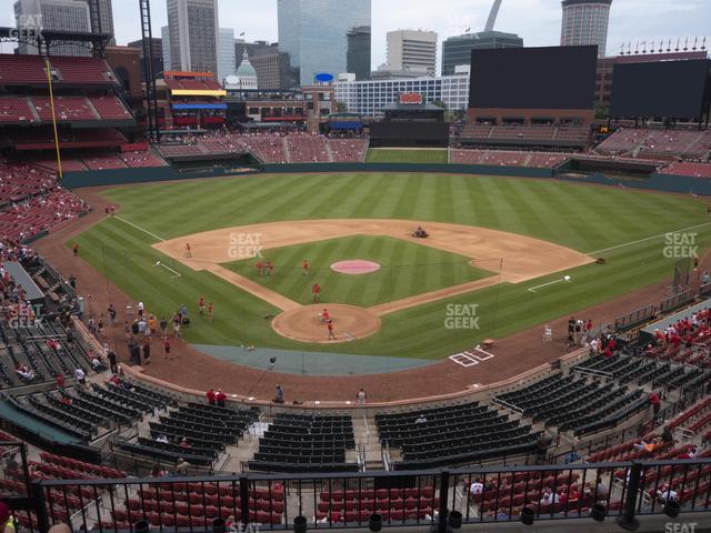 Seating view for Busch Stadium Section Home Redbird Club 249