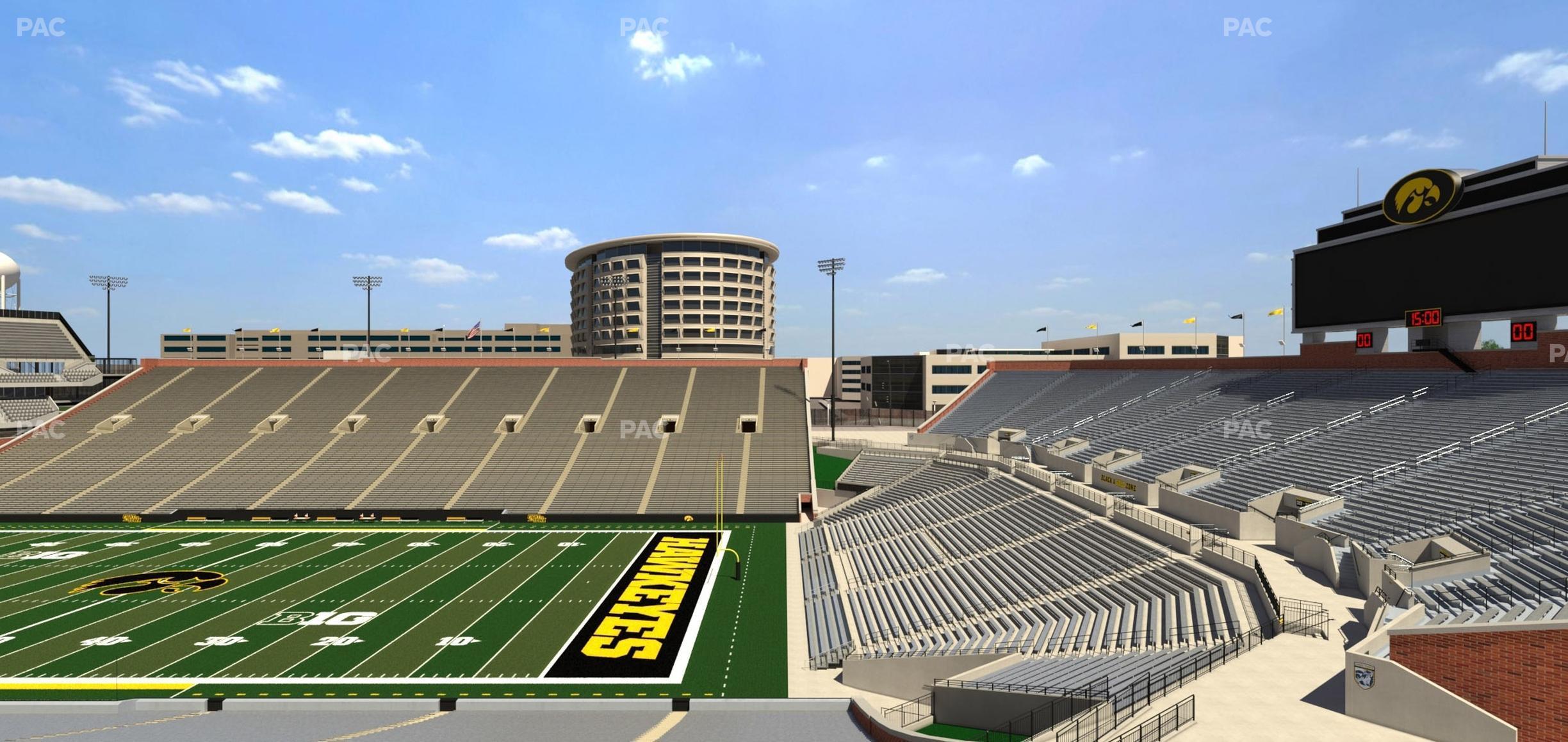 Seating view for Kinnick Stadium Section 122