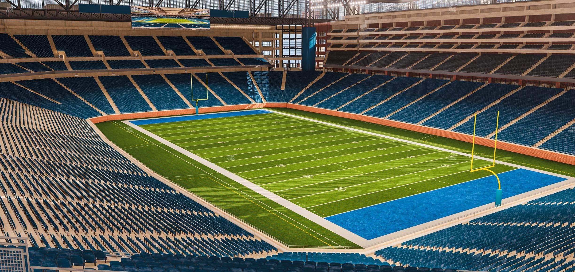 Seating view for Ford Field Section 339