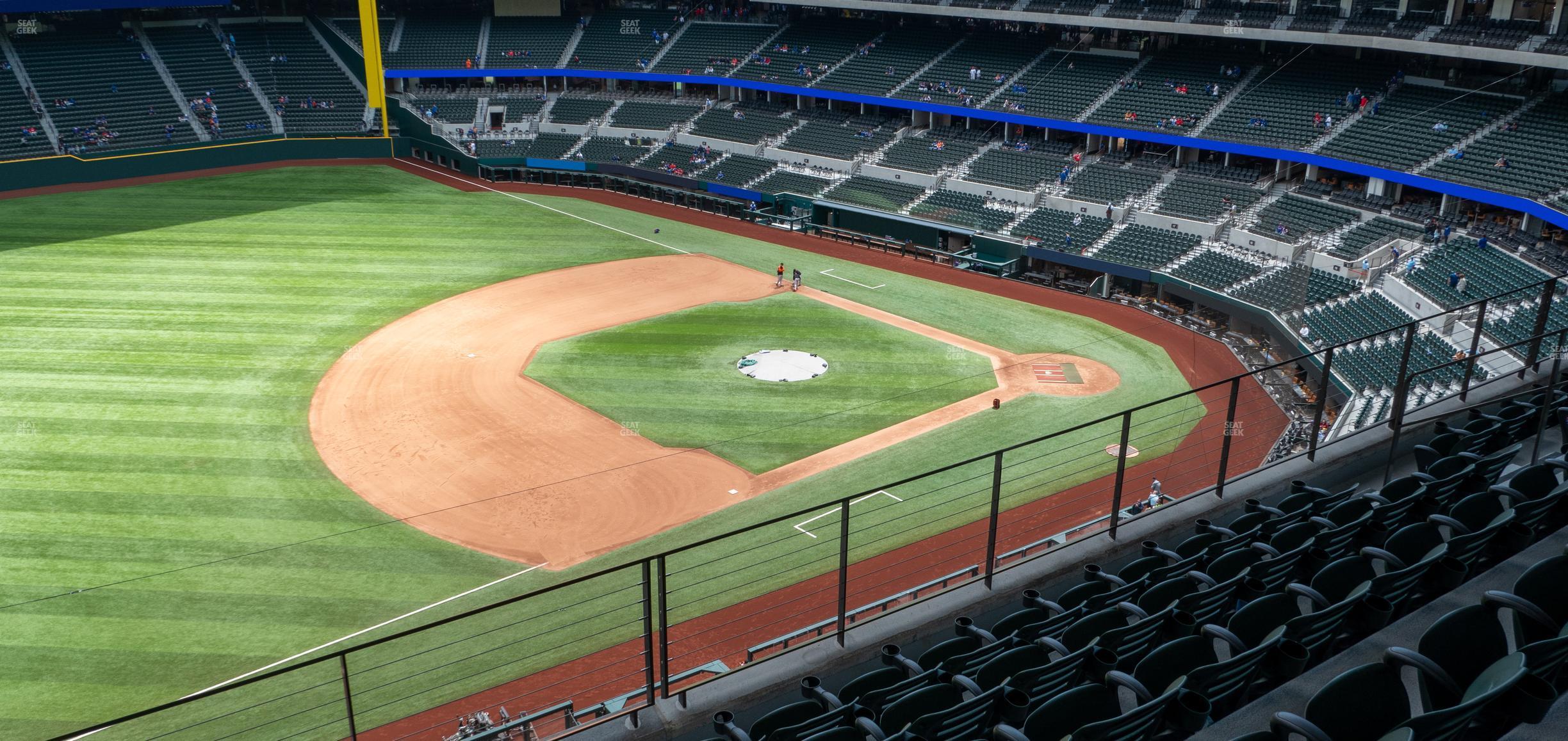 Seating view for Globe Life Field Section 208