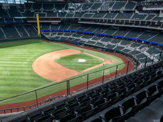 Seating view for Globe Life Field Section 208