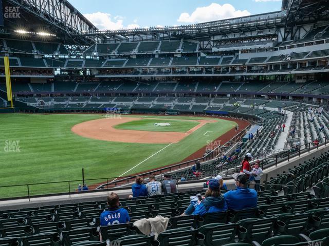 Seating view for Globe Life Field Section 102