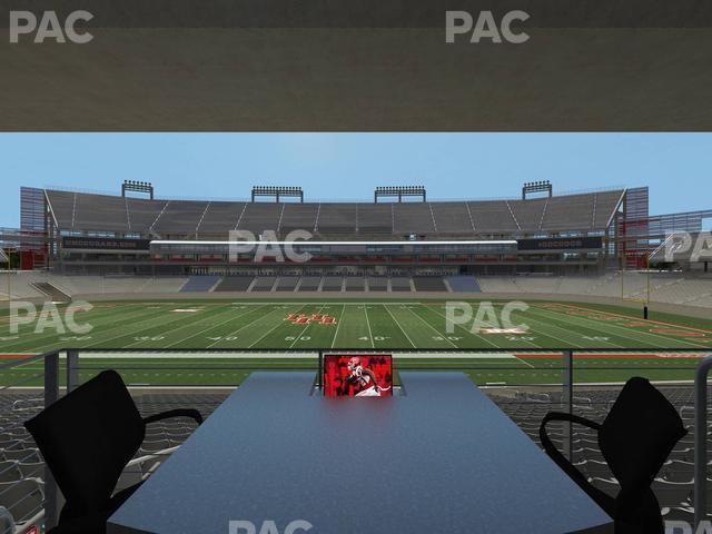 Seating view for TDECU Stadium Section Loge Box 33