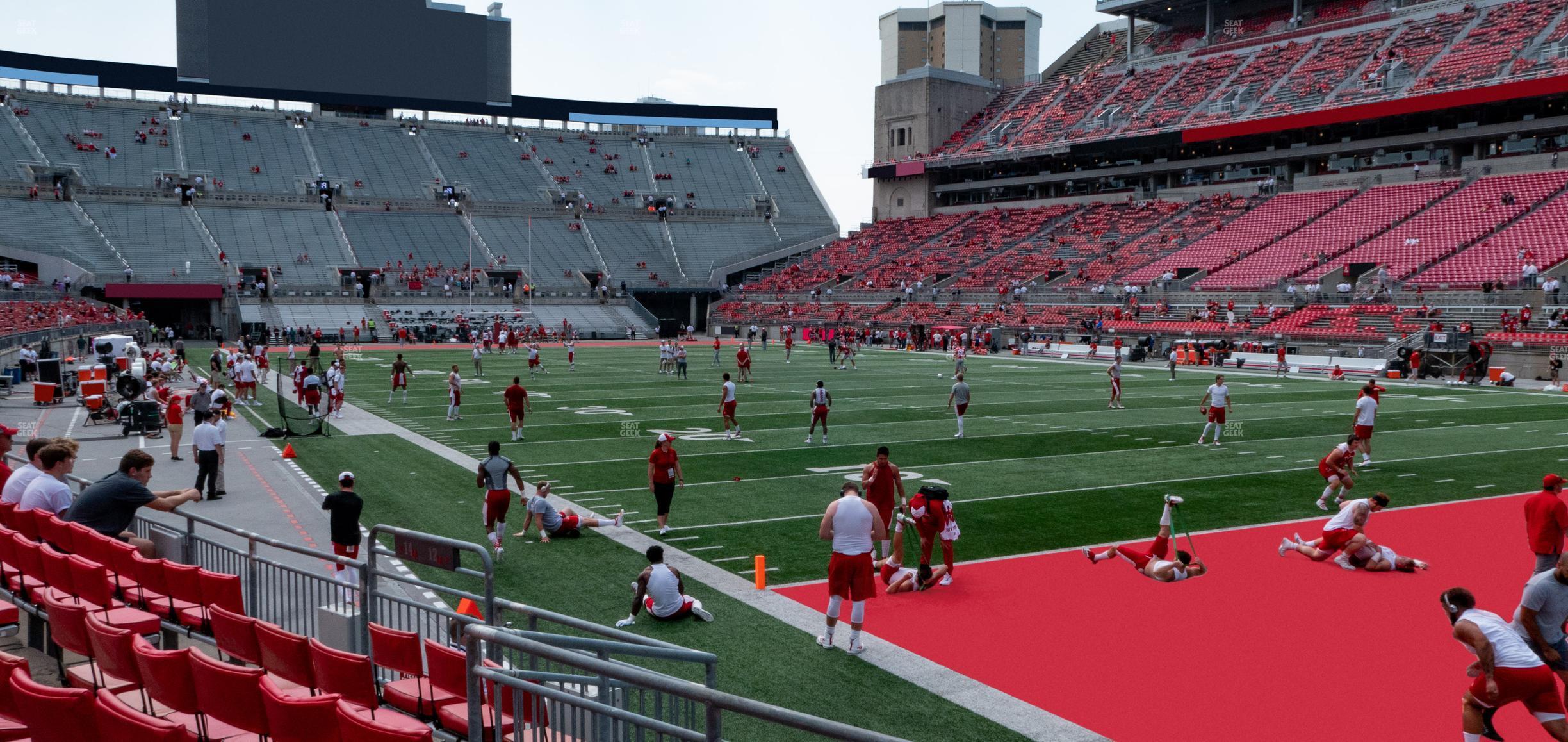 Seating view for Ohio Stadium Section 12 Aa