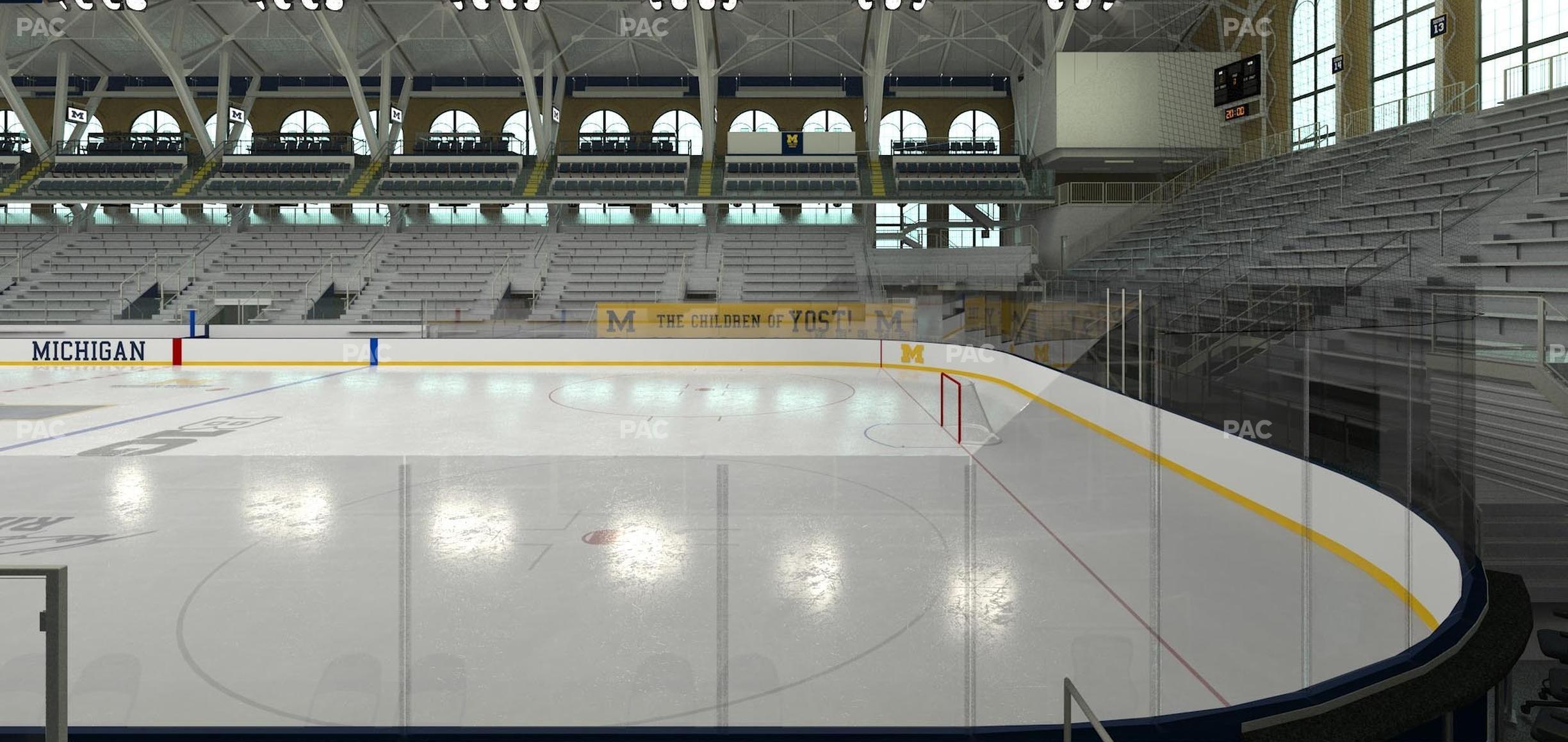 Seating view for Yost Arena Section 7