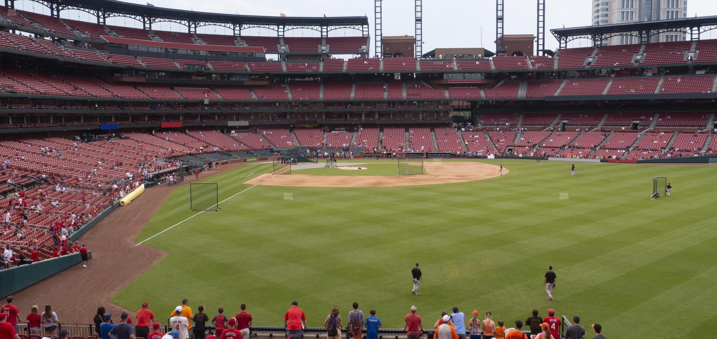 Seating view for Busch Stadium Section Right Field Bleachers 111