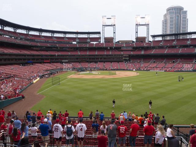 Seating view for Busch Stadium Section Right Field Bleachers 111