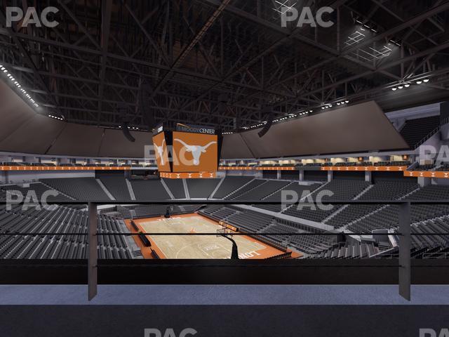 Seating view for Moody Center ATX Section Loge 16