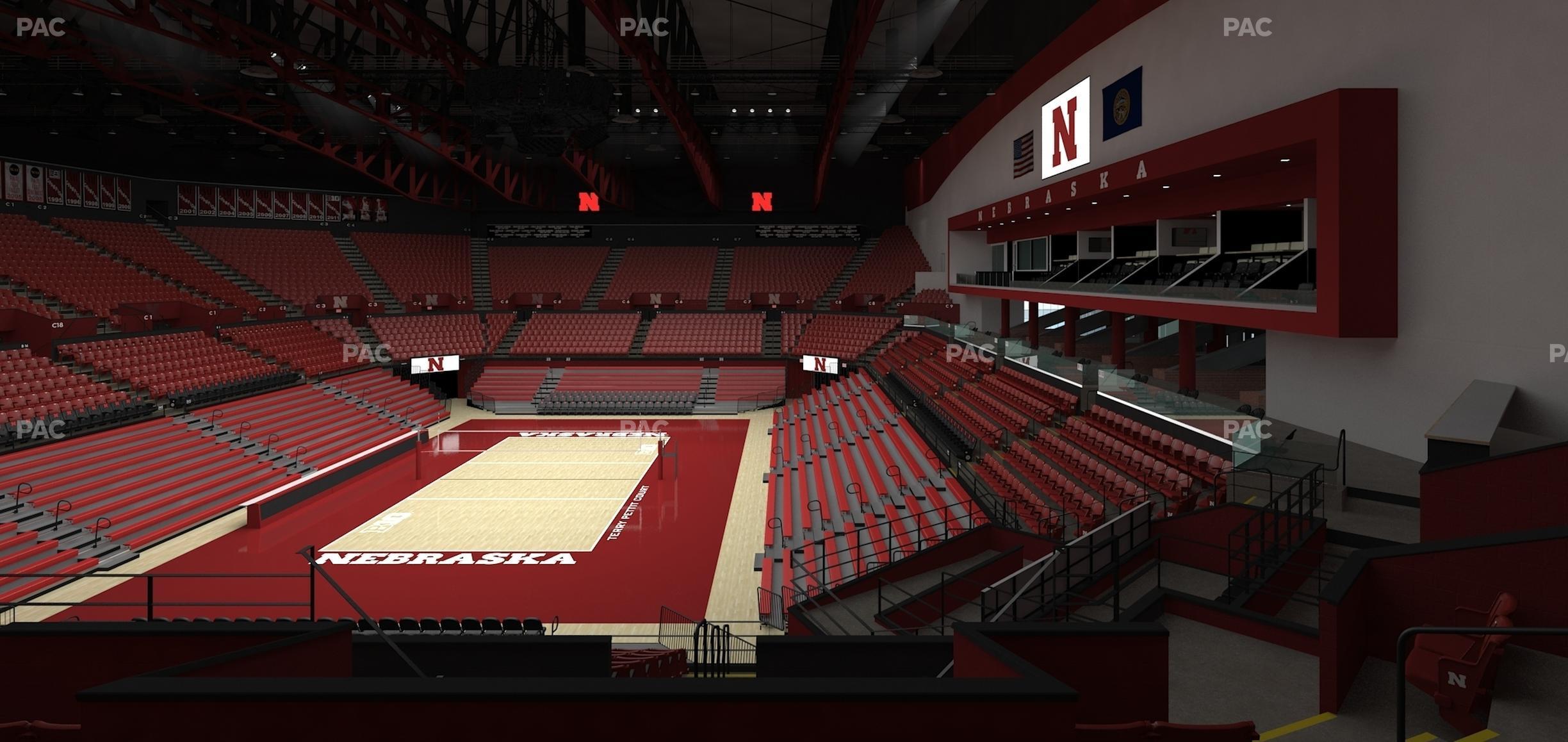 Seating view for Bob Devaney Sports Center Section C 11