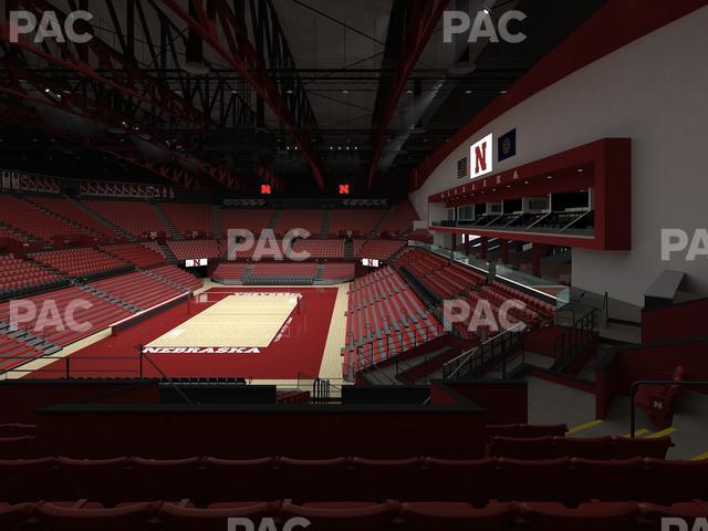 Seating view for Bob Devaney Sports Center Section C 11