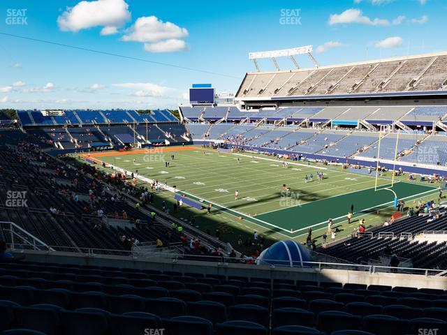 Seating view for Camping World Stadium Section Plaza 26