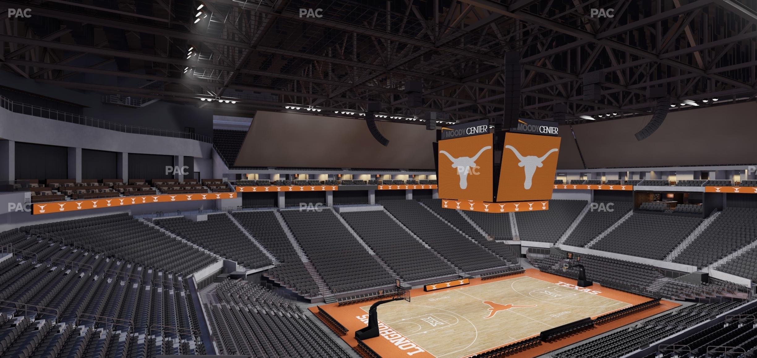 Seating view for Moody Center ATX Section Loge 3